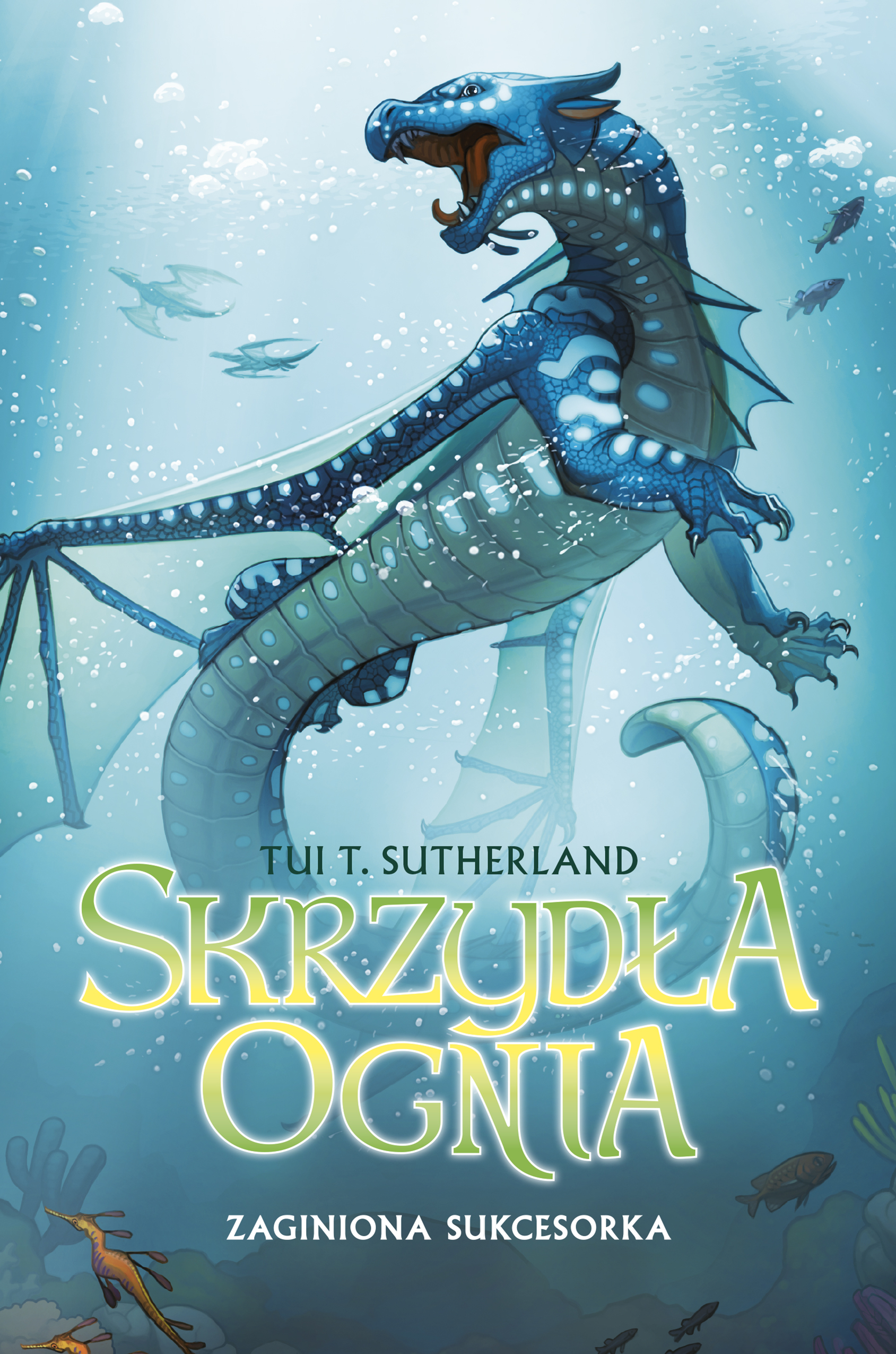 Tytuł: Zaginiona sukcesorka. Księga 2 Sagi Skrzydła ognia
Autor: Tui T. Sutherland
Wydawnictwo: MAG
Formaty: EPUB, MOBI