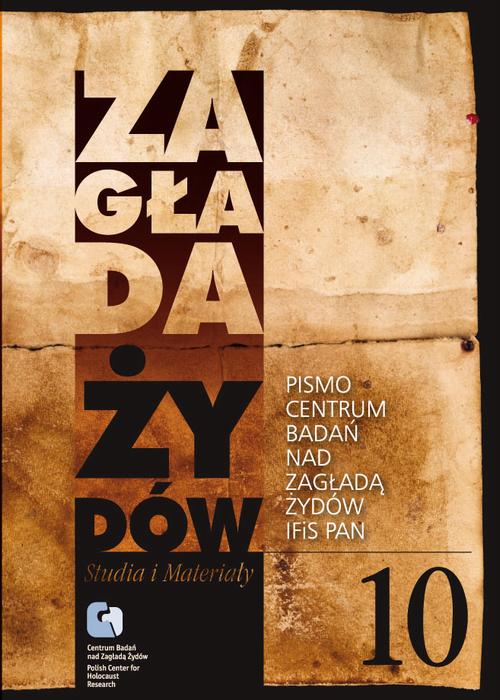 Tytuł: Zagłada Żydów. Studia i Materiały nr 10 R. 2014 t. I-II
Autor: 
Wydawnictwo: Centrum Badań nad Zagładą Żydów
Formaty: EPUB, MOBI