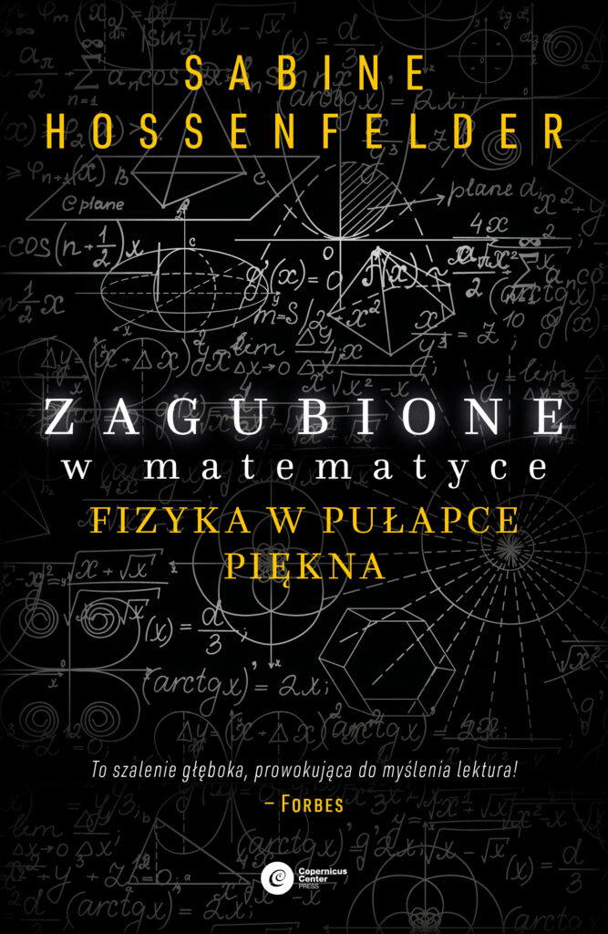 Zagubione w matematyce. Fizyka w pułapce piękna — okładka