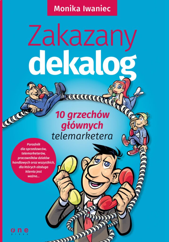 Zakazany dekalog. 10 grzechów głównych telemarketera — okładka