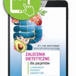 Tytuł: Zalecenia dietetyczne dla pacjentów z nieswoistymi chorobami zapalnymi jelit
Autor: Joanna Wypych
Wydawnictwo: Medical Education
Formaty: PDF