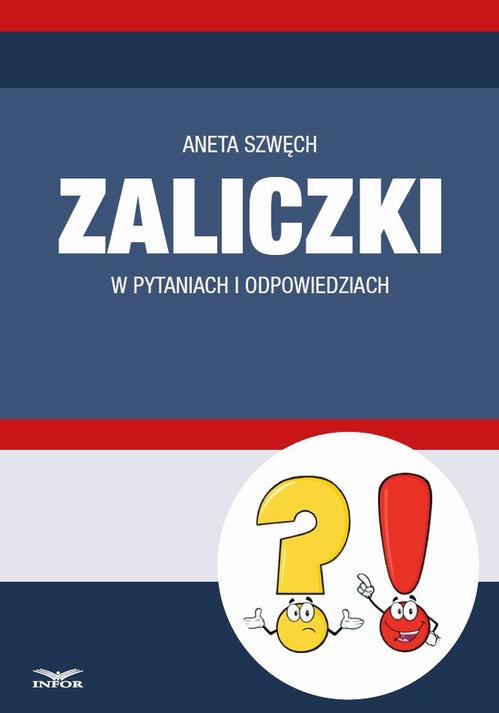 Zaliczki w pytaniach i odpowiedziach — okładka e-booka