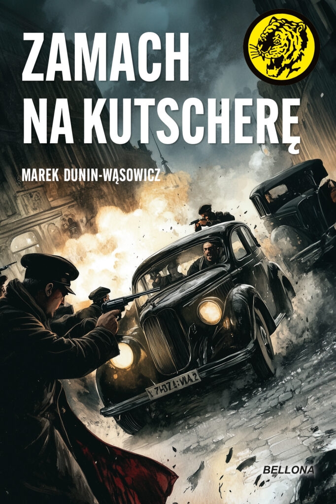 Zamach na Kutscherę — okładka