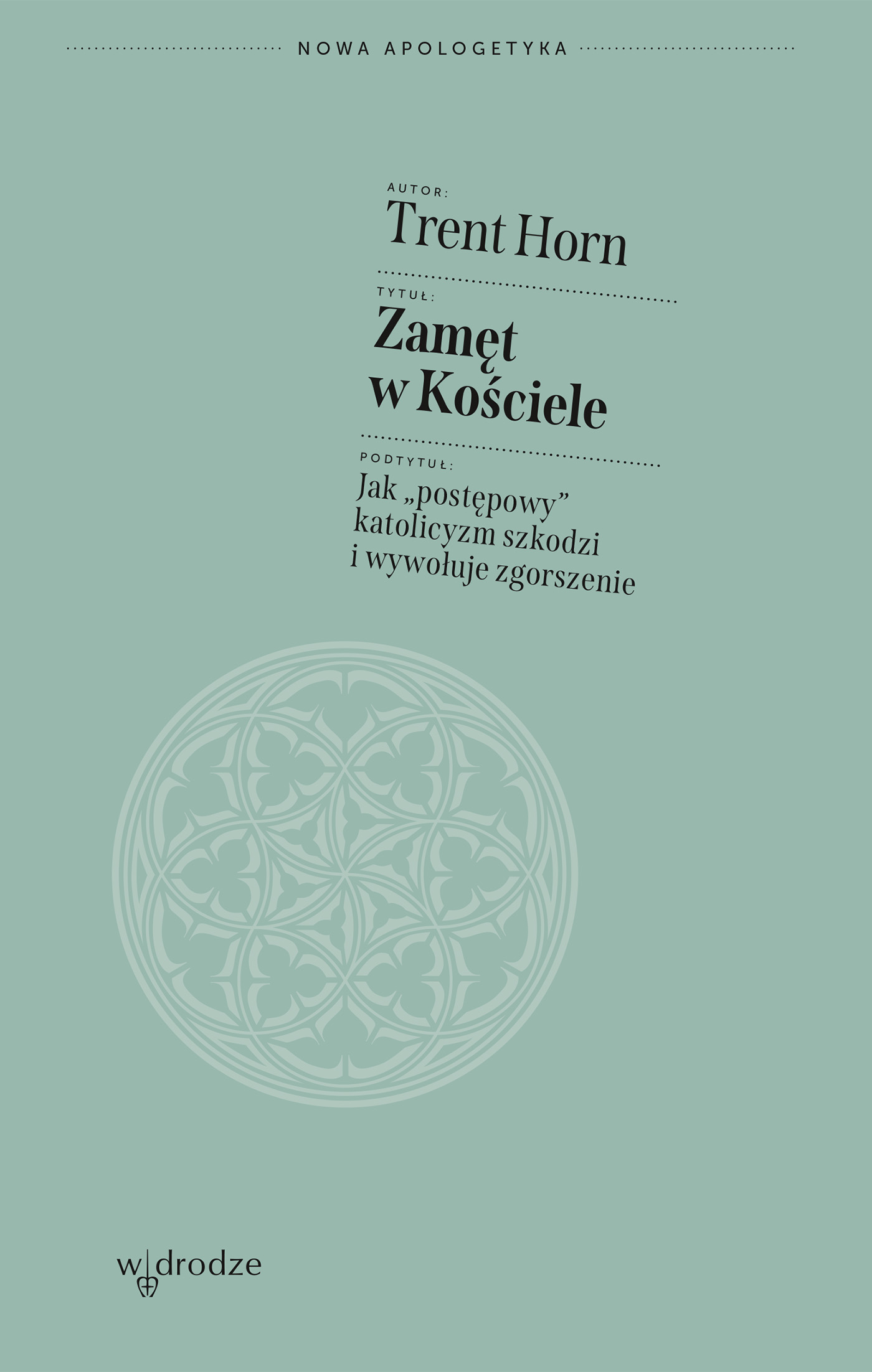 Tytuł: Zamęt w Kościele. Jak „postępowy” katolicyzm szkodzi i wywołuje zgorszenie
Autor: Trent Horn
Wydawnictwo: W drodze
Formaty: EPUB, MOBI
