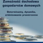 Zamożność dochodowa gospodarstw domowych — okładka e-booka