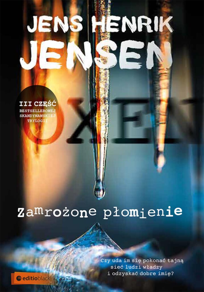 Zamrożone płomienie — okładka