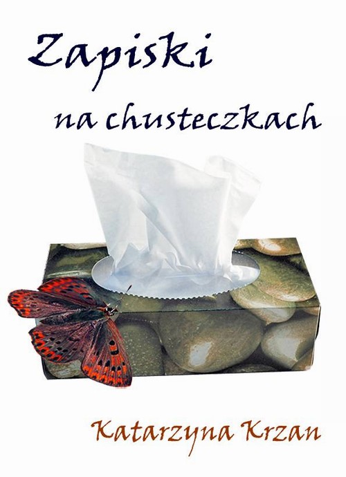 Zapiski na chusteczkach — okładka e-booka