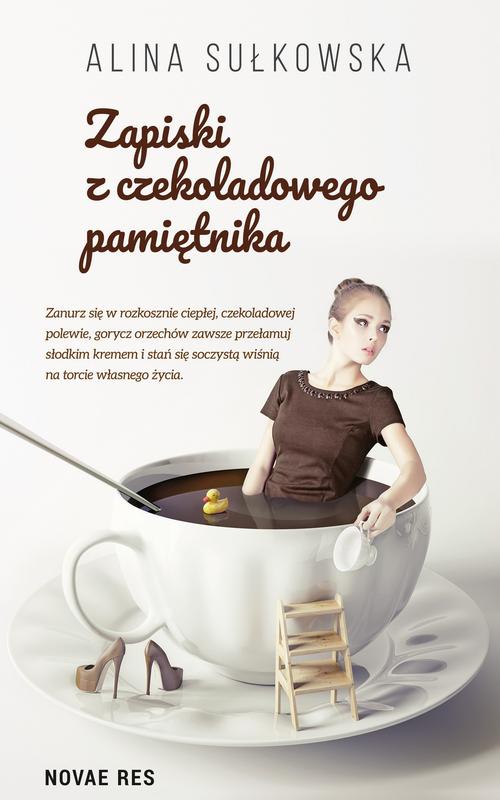 Zapiski z czekoladowego pamiętnika — okładka e-booka