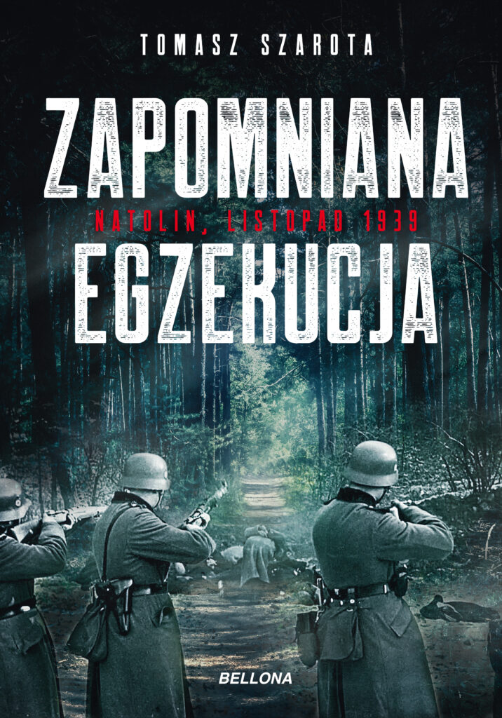 Zapomniana egzekucja, Natolin, listopad 1939 — okładka