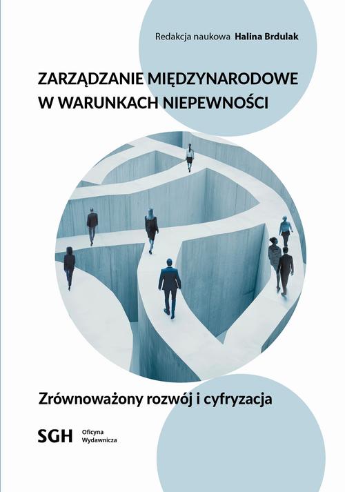 Zarządzanie Międzynarodowe w warunkach niepewności — okładka e-booka