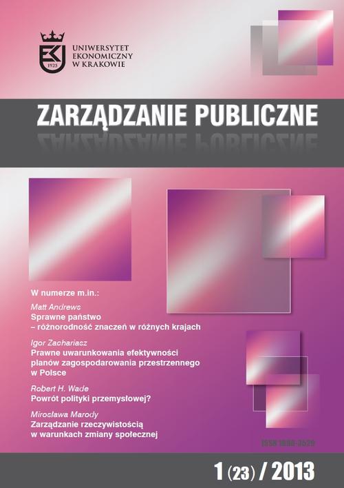 Tytuł: Zarządzanie Publiczne nr 1(23)/2013
Autor: 
Wydawnictwo: Scholar
Formaty: PDF