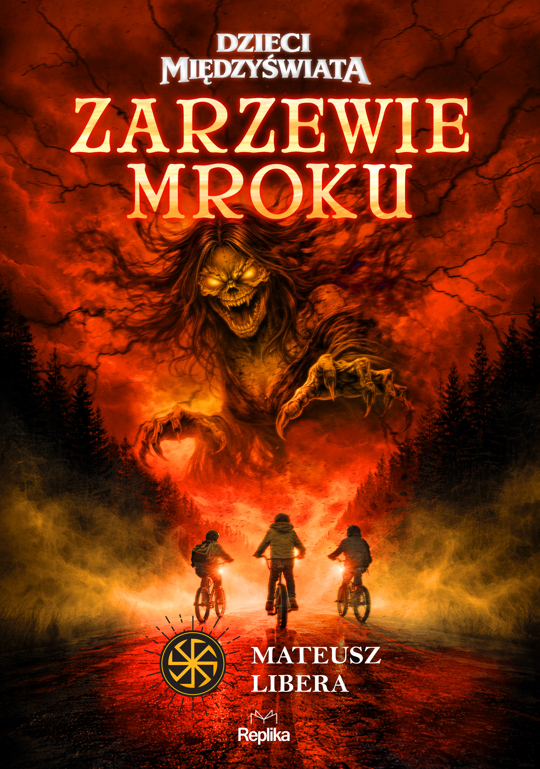 Zarzewie mroku. Dzieci Międzyświata, tom 1 — okładka e-booka