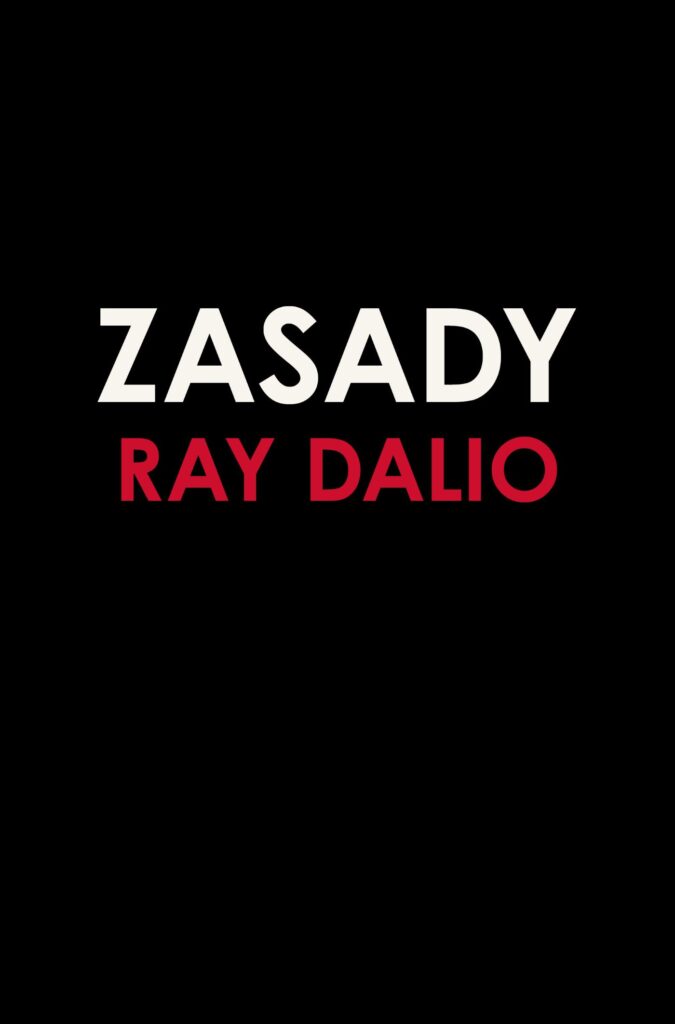 Zasady. Życie i praca — okładka