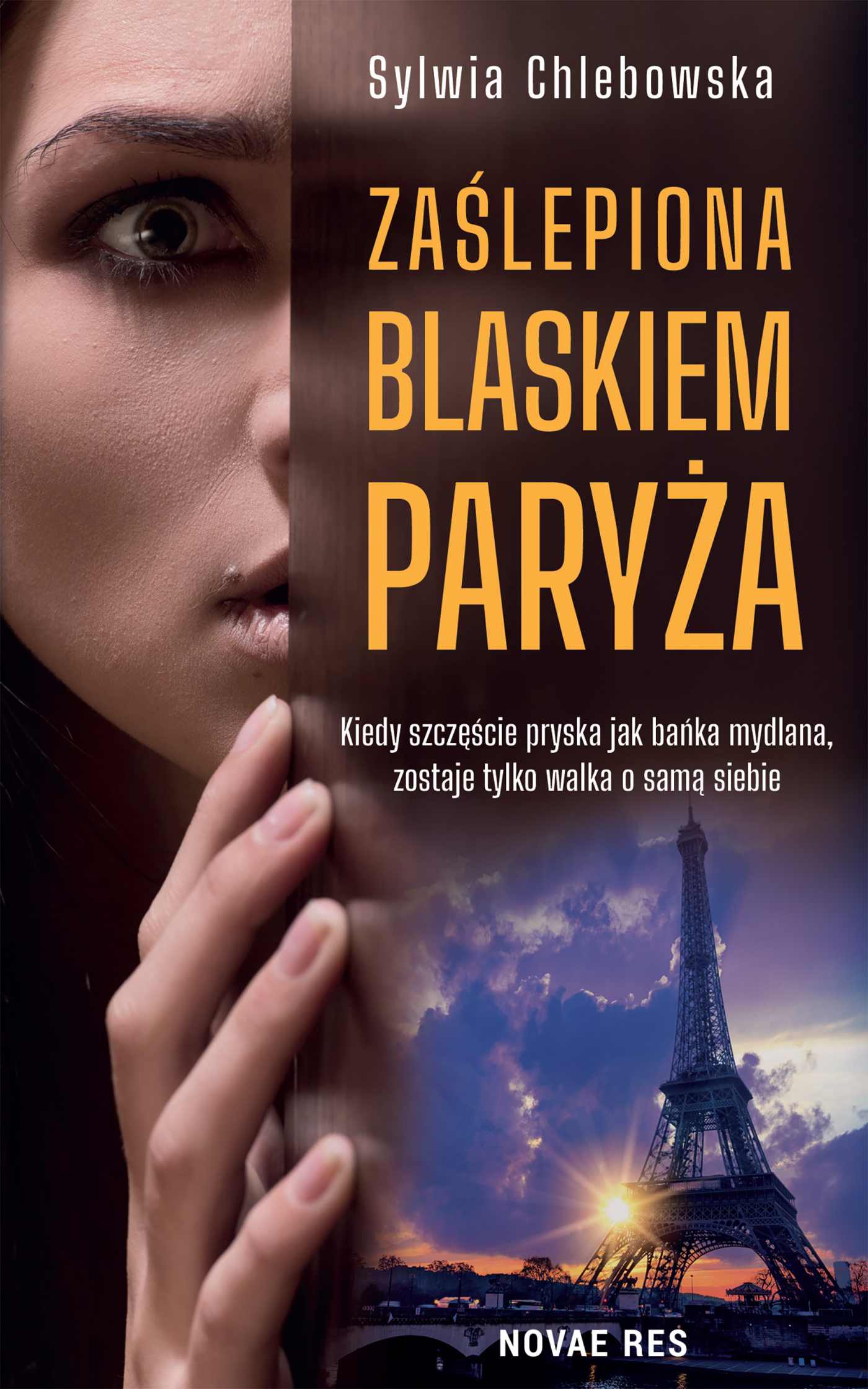 Zaślepiona blaskiem Paryża — okładka e-booka