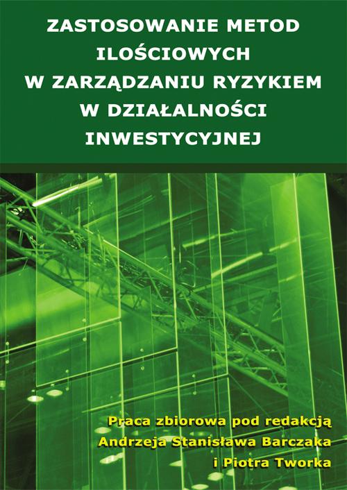 Tytuł: Zastosowanie metod ilościowych w zarządzaniu ryzykiem w działalności inwestycyjnej
Autor:
Wydawnictwo: Wydawnictwo Uniwersytetu Ekonomicznego w Katowicach
Formaty: PDF