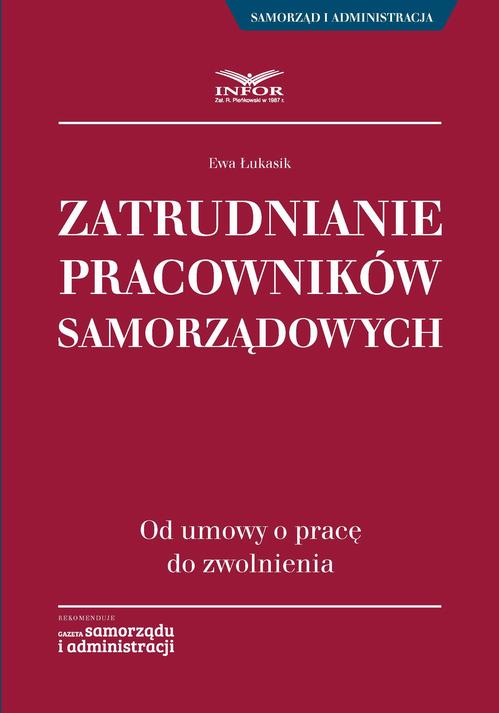 Zatrudnianie pracowników samorządowych — okładka e-booka