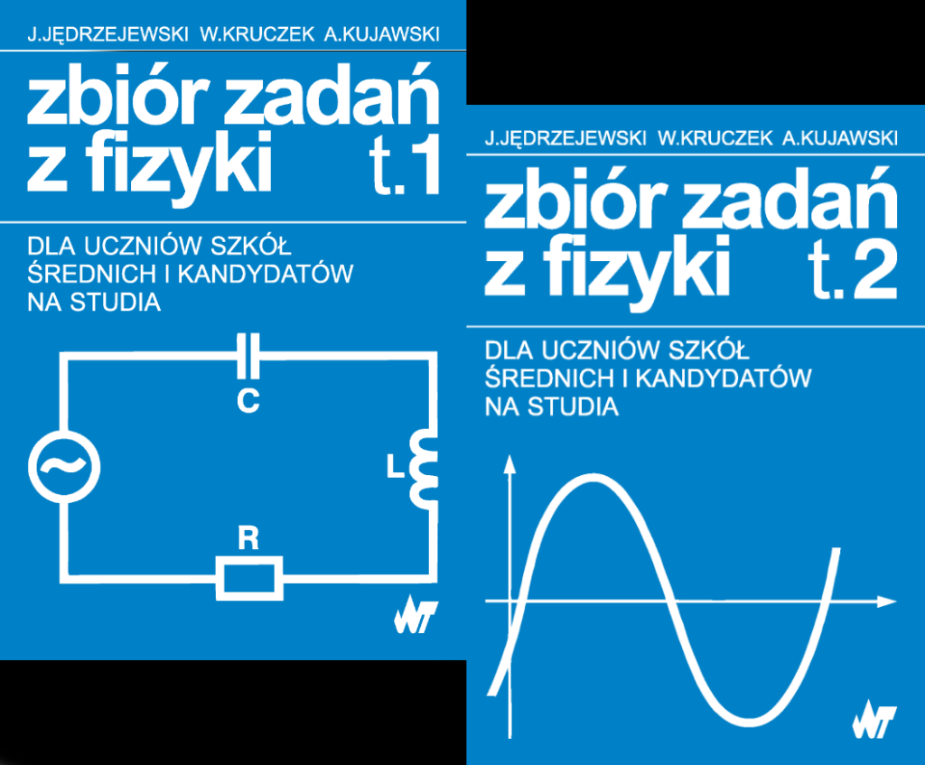 Zbiór zadań z fizyki tom 1-2 — okładka