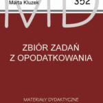 Zbiór zadań z opodatkowania — okładka e-booka