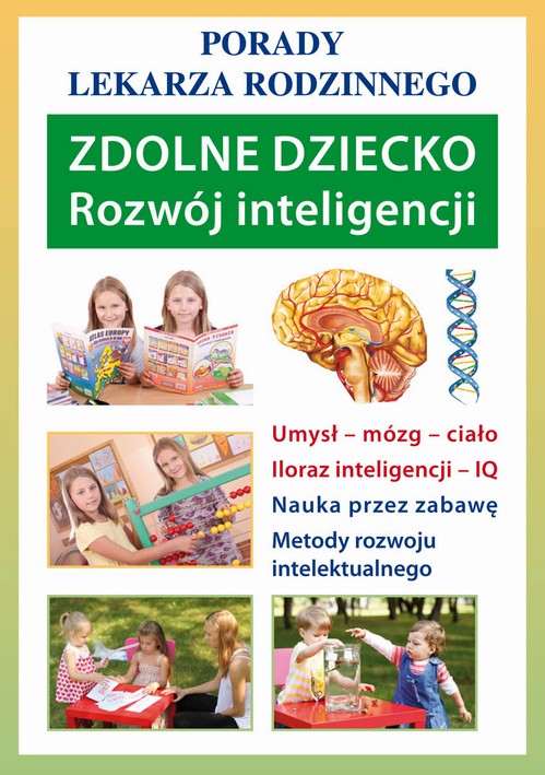Zdolne dziecko. Rozwój inteligencji — okładka e-booka