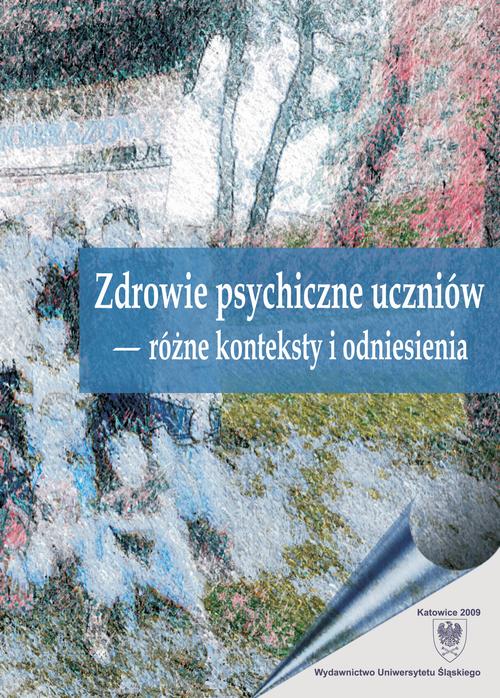 Tytuł: Zdrowie psychiczne uczniów – różne konteksty i odniesienia
Autor: 
Wydawnictwo: Wydawnictwo Uniwersytetu Śląskiego
Formaty: PDF