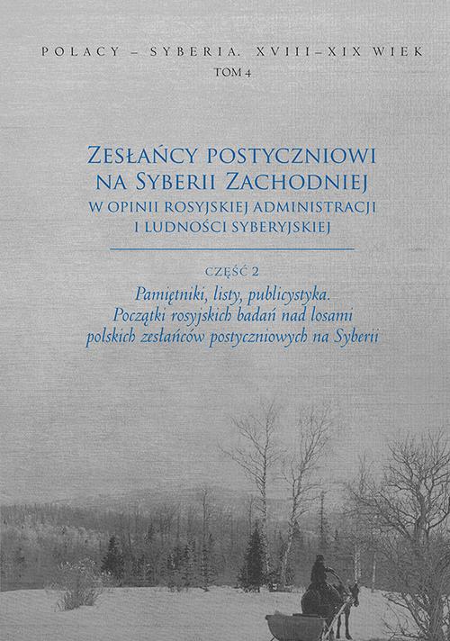 Tytuł: Zesłańcy postyczniowi na Syberii Zachodniej w opinii rosyjskiej administracji i ludności syberyjskiej
Autor: Wiesław Caban, Krzysztof Latawiec, Jacek Legieć, Tatiana Mosunowa
Wydawnictwo: Uniwersytet Jana Kochanowskiego
Formaty: PDF