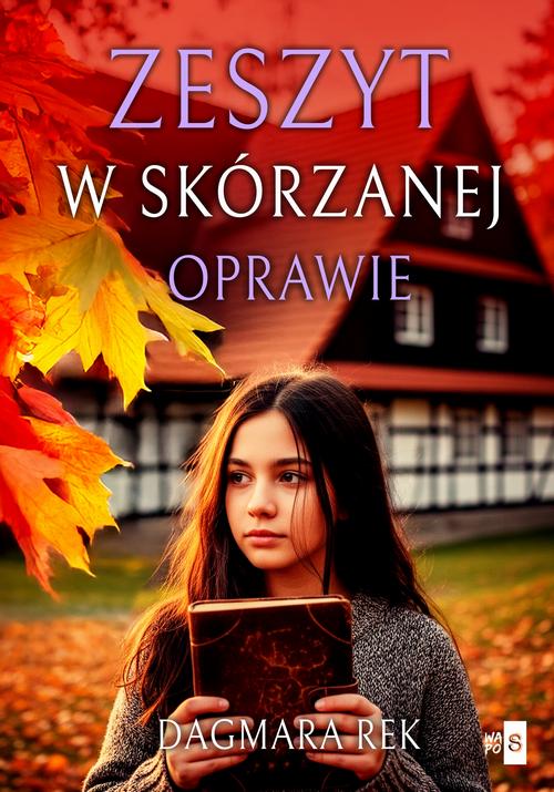Zeszyt w skórzanej oprawie — okładka e-booka
