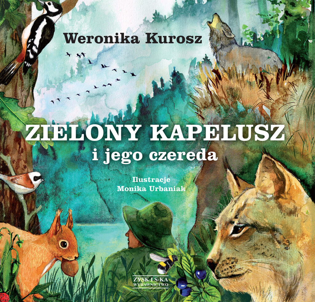 Zielony Kapelusz i jego czereda — okładka