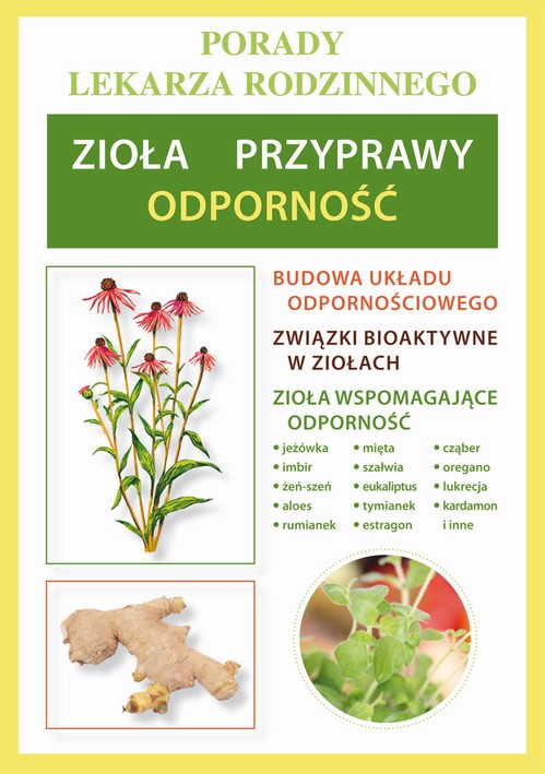 Zioła, przyprawy – odporność — okładka