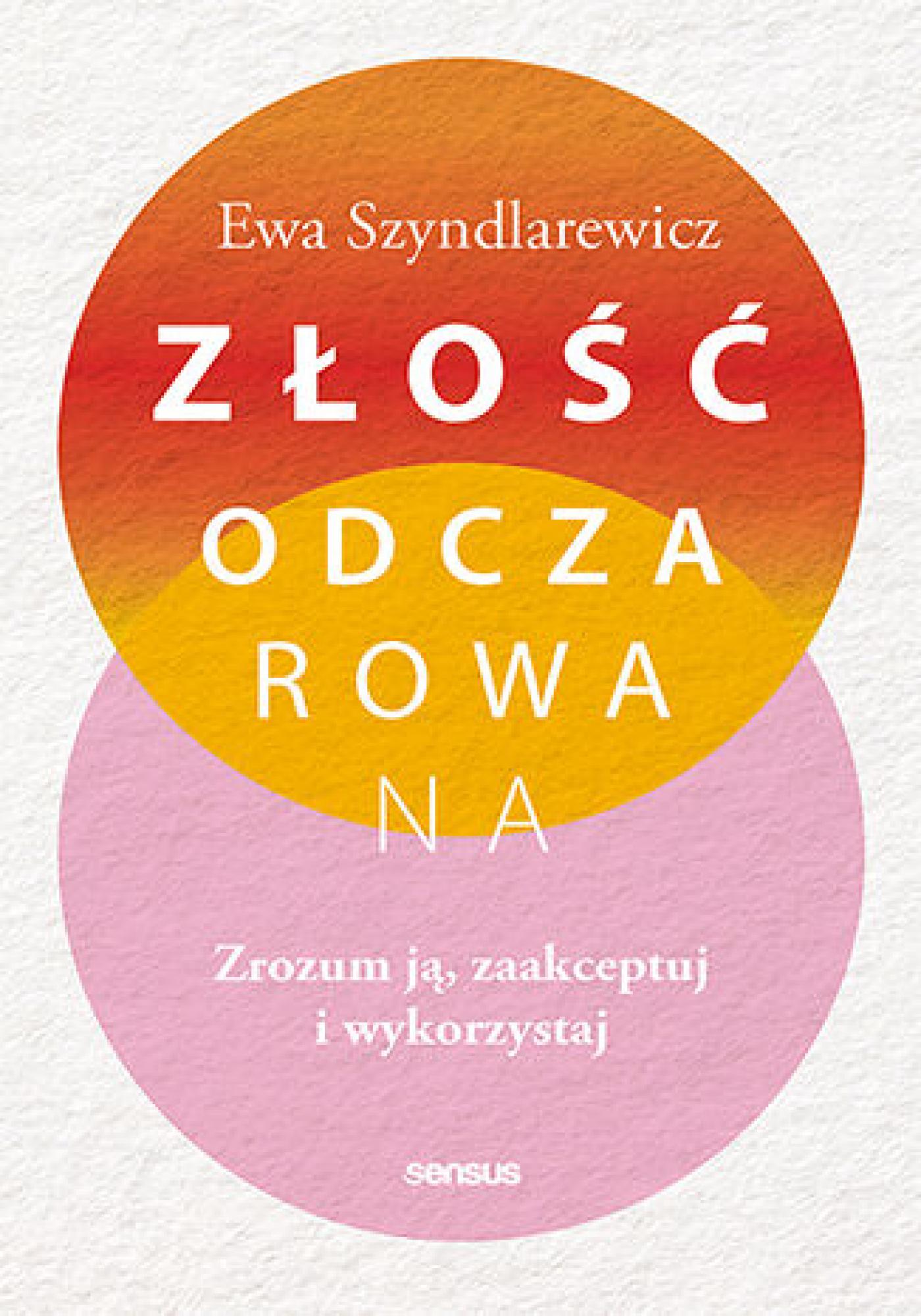 Tytuł: Złość odczarowana. Zrozum ją, zaakceptuj i wykorzystaj
Autor: Ewa Szyndlarewicz
Wydawnictwo: Sensus
Formaty: EPUB, PDF, MOBI
