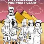 Złota księga łamigłówek Piramidy pustynia i czary — okładka e-booka