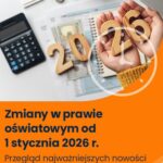 Zmiany w prawie oświatowym od 1 stycznia 2026 r. — okładka e-booka