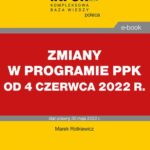 Zmiany w programie PPK od 4 czerwca 2022 r. — okładka e-booka
