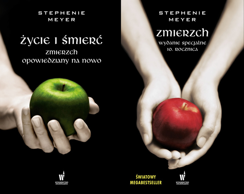 Tytuł: ZMIERZCH. Życie i śmierć. Zmierzch opowiedziany na nowo
Autor: Stephenie Meyer
Wydawnictwo: Wydawnictwo Dolnośląskie
Formaty: EPUB, MOBI