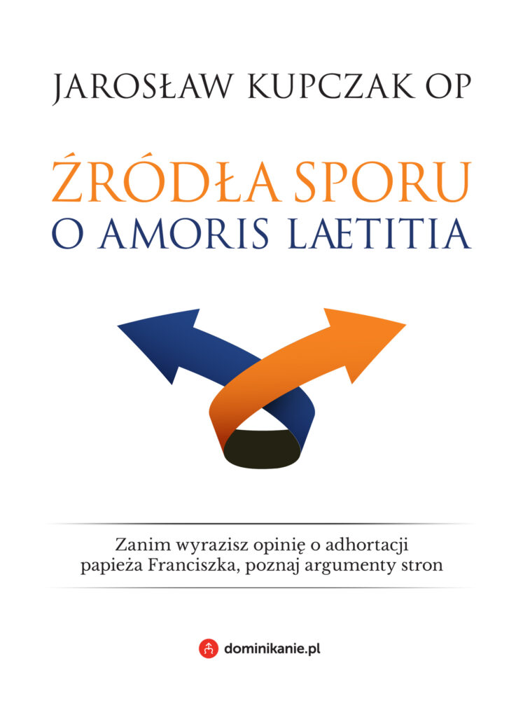 Źródła sporu o Amoris laetitia — okładka