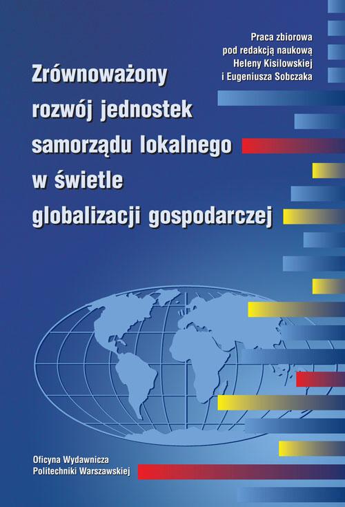 Tytuł: Zrównoważony rozwój jednostek samorządu lokalnego w świetle globalizacji gospodarczej
Autor: 
Wydawnictwo: Oficyna Wydawnicza Politechniki Warszawskiej
Formaty: PDF