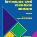 Zrównoważony rozwój w zarządzaniu i finansach — okładka e-booka