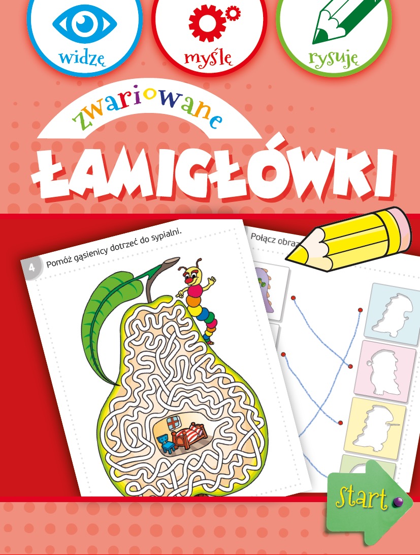 Zwariowane łamigłówki — okładka e-booka