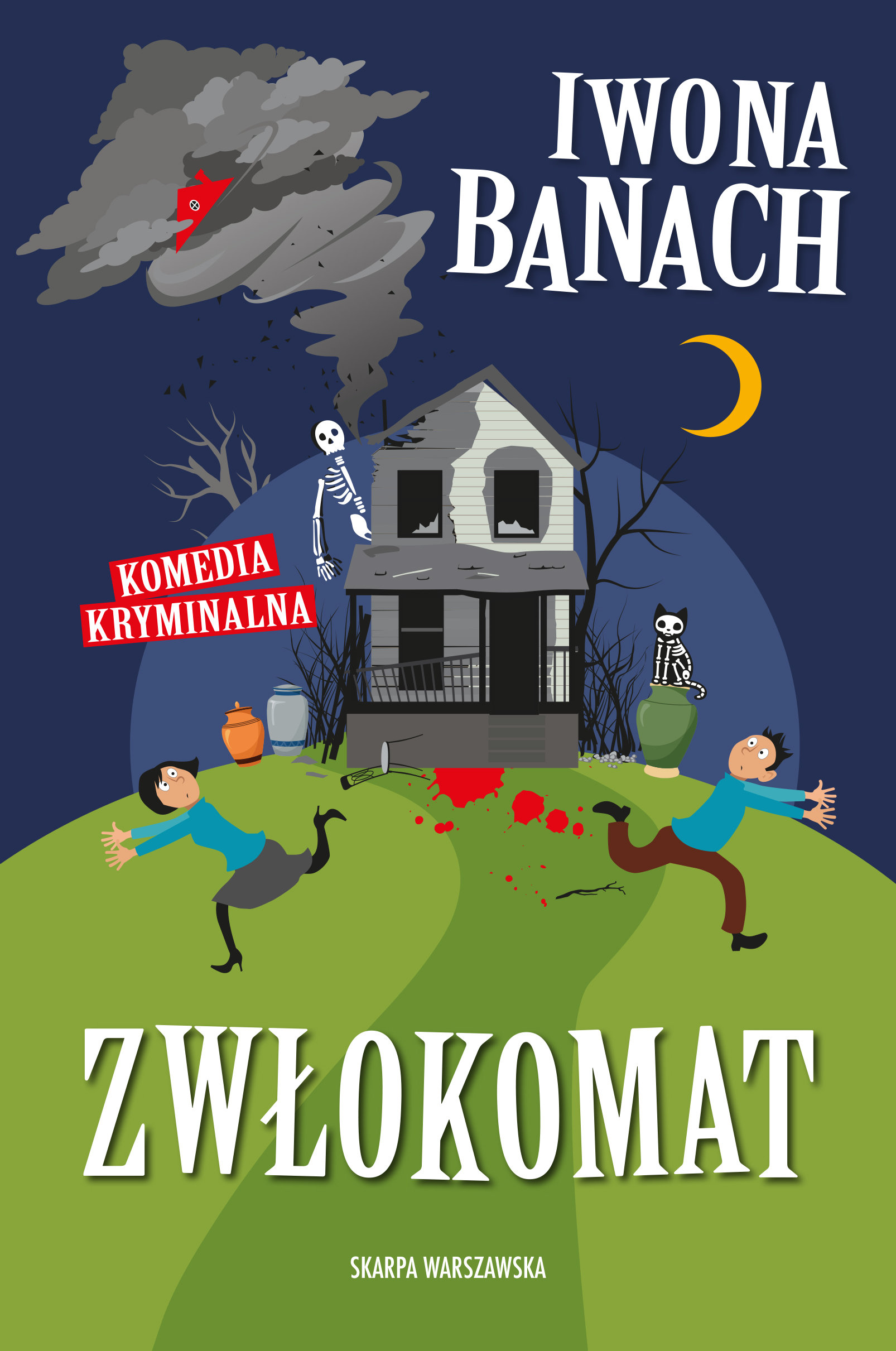Tytuł: Zwłokomat
Autor: Iwona Banach
Wydawnictwo: Skarpa Warszawska
Formaty: EPUB, MOBI
