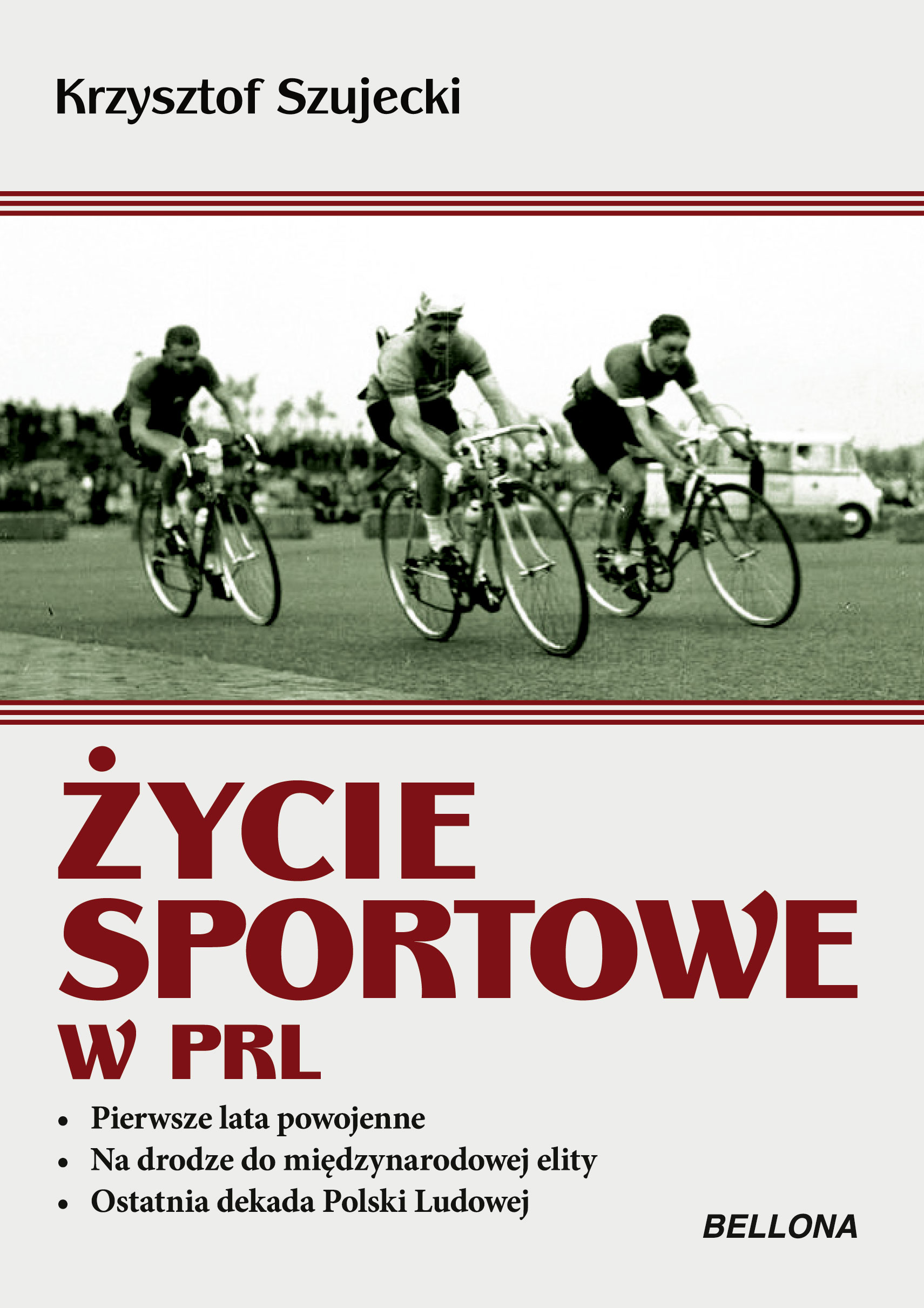 Życie sportowe w PRL — okładka e-booka