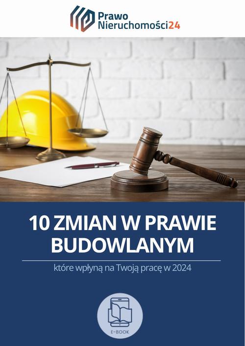 Tytuł: 10 zmian w prawie budowlanym, które wpłyną na Twoją pracę w 2024 roku
Autor: Praca Zbiorowa
Wydawnictwo: Wiedza i Praktyka
Formaty: PDF