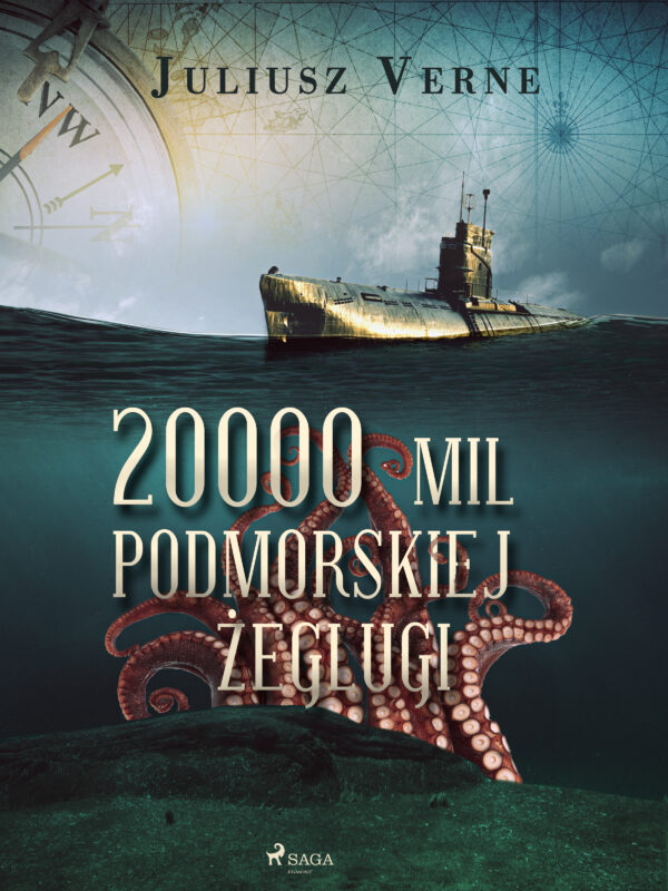 20 000 mil podmorskiej żeglugi — okładka e-booka