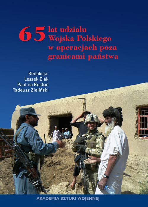 65 lat udziału Wojska Polskiego w operacjach poza granicami państwa — okładka e-booka