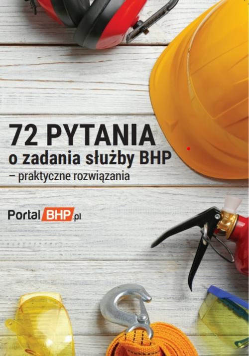 Tytuł: 72 pytania o zadania służby bhp - praktyczne rozwiązania
Autor: Praca zbiorowa
Wydawnictwo: Wiedza i Praktyka
Formaty: MOBI, PDF, EPUB