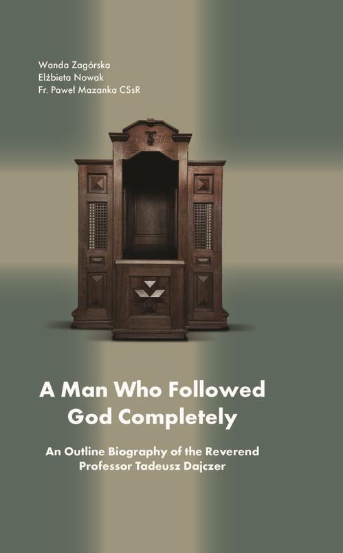 A Man Who Followed God Completely (fr. Tadeusz Dajczer) — okładka e-booka