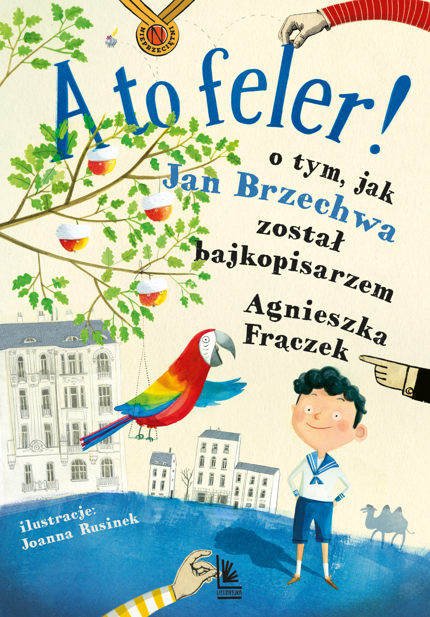 Tytuł: A to feler !. O tym jak Brzechwa został bajkopisarzem.
Autor: Agnieszka Frączek
Wydawnictwo: Literatura
Formaty: EPUB, MOBI
