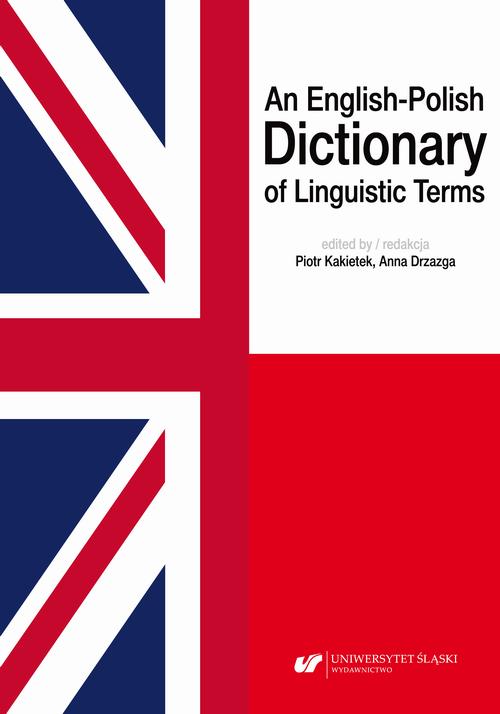 An English-Polish Dictionary of Linguistic Terms — okładka e-booka