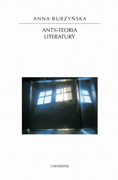 Anty-teoria literatury — okładka e-booka