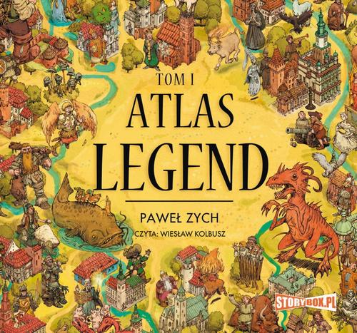 Tytuł: Atlas legend. Tom 1
Autor: Paweł Zych
Wydawnictwo: Storybox
Formaty: MP3