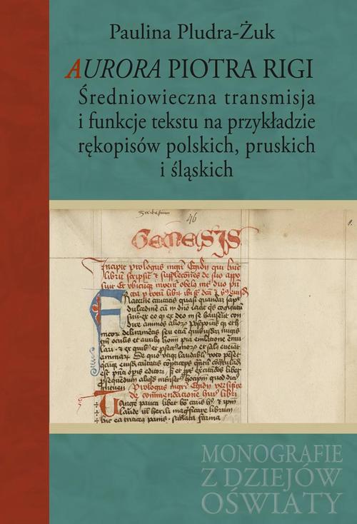Tytuł: Aurora Piotra Rigi
Autor: Paulina Pludra-Żuk
Wydawnictwo: Aspra
Formaty: PDF