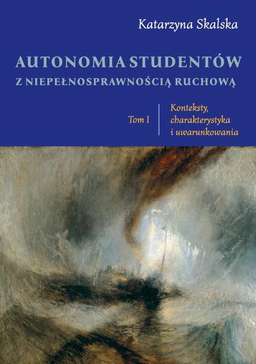 Tytuł: Autonomia studentów z niepełnosprawnością ruchową. Tom I Konteksty, charakterystyka i uwarunkowania
Autor: Katarzyna Skalska
Wydawnictwo: Uniwersytet w Siedlcach
Formaty: PDF